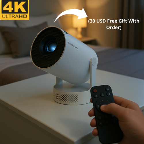 Portable Cinematic Home Theater Projector™