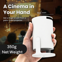Portable Cinematic Home Theater Projector™
